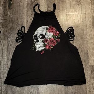 Hot Topic Skull Tank
